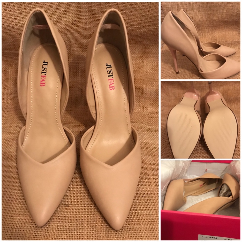 Nude pumps